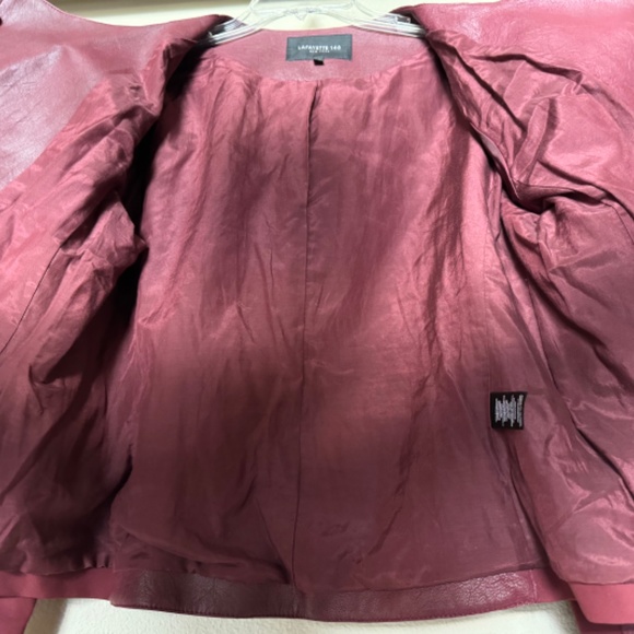 Lafayette 148 leather jacket - Picture 5 of 6